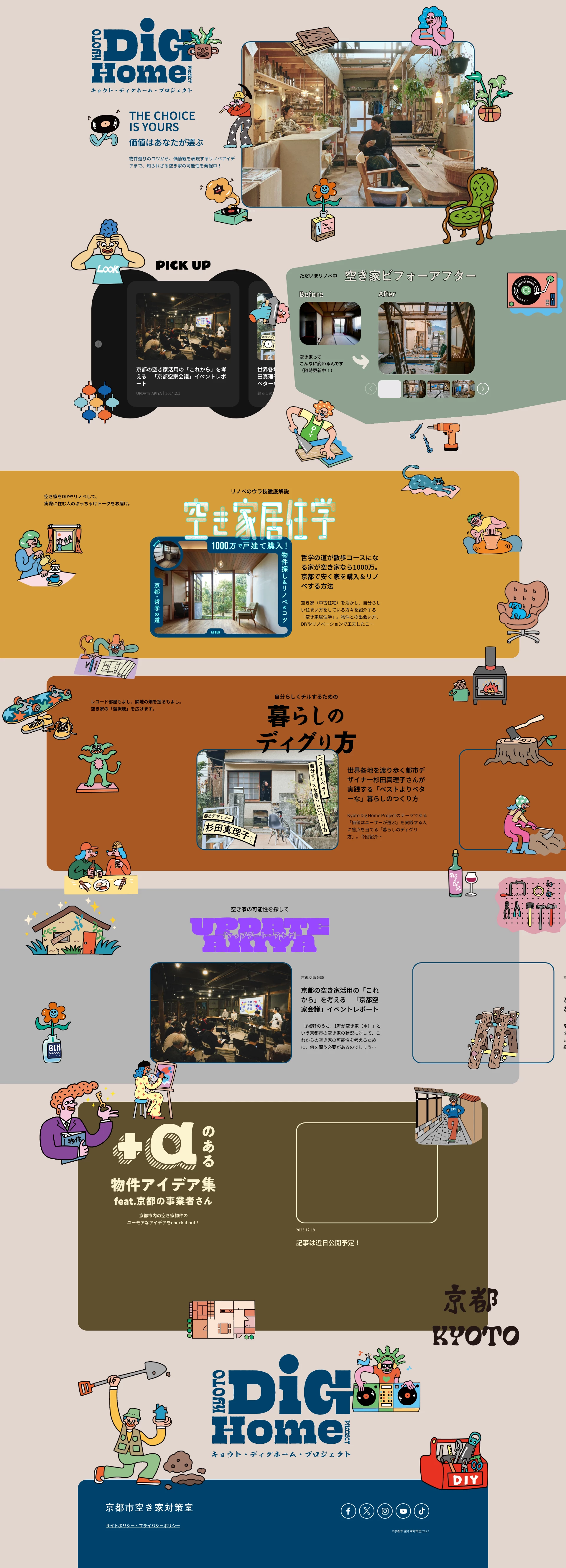 Kyoto Dig Home Project